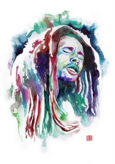 Bob Marley Fan art