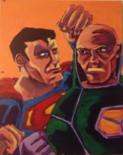 Enemies' Embrace:  Superman and Lex Luthor