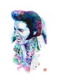 Elvis Presley fan art