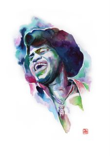 James Brown fan art