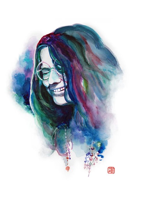 Janis Joplin fan art