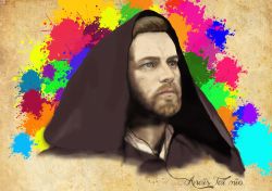 Obi-Wan Kenobi - Star Wars - Illustration