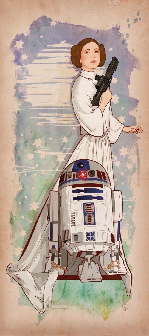 Leia & R2