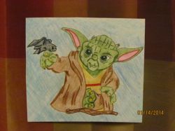 Hand Drawn Yoda