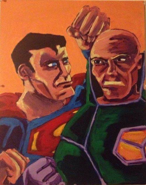 Enemies' Embrace:  Superman and Lex Luthor